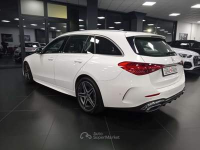 Mercedes-Benz Classe C d Mild hybrid S.W. AMG Line Premium Plus Bianco usata Spinea