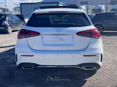 Mercedes-Benz Classe A A 180 d Automatic Amg Premium tetto navi pelle Argento usata Sant'Anastasia