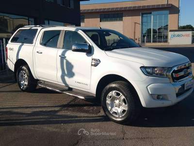 Ford Ranger Ranger 3.2 tdci double cab Limited gancio traino hard-top Bianco usata Dello