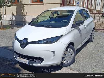 Renault ZOE Life R90 22 Kwh Bianco usata Novara