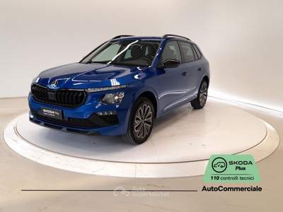 Skoda Kamiq 1.0 TSI Black Dots DSG 85kW Blu/Azzurro usata Bologna