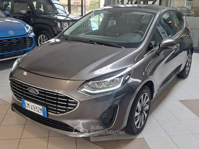 Ford Fiesta 1.1 75CV Titanium 60000km!! Grigio usata Giaveno