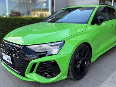 Audi RS 3 RS3 SPB TFSI quattro S tronic | IVA, 19'', MATRIX, BANG&OLUFSEN, ACC, PROMO AZZURRA* Verde usata Suzzara