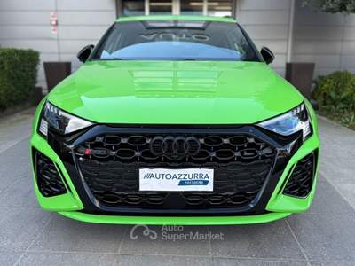 Audi RS 3 RS3 SPB TFSI quattro S tronic | IVA, 19'', MATRIX, BANG&OLUFSEN, ACC, PROMO AZZURRA* Verde usata Suzzara