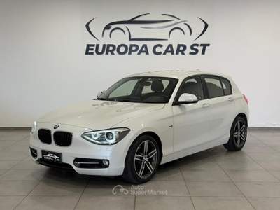 BMW Serie 1 118d 118d Sport Bianco usata Caresanablot