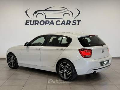 BMW Serie 1 118d 118d Sport Bianco usata Caresanablot