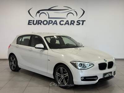 BMW Serie 1 118d 118d Sport Bianco usata Caresanablot