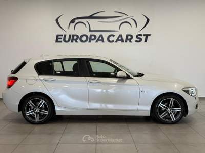 BMW Serie 1 118d 118d Sport Bianco usata Caresanablot