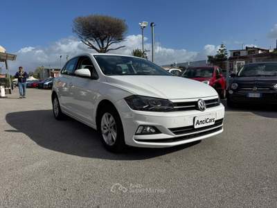 Volkswagen Polo Polo 1.0 TGI 5p. Comfortline BlueMotion Technology Bianco usata San Giuseppe Vesuviano