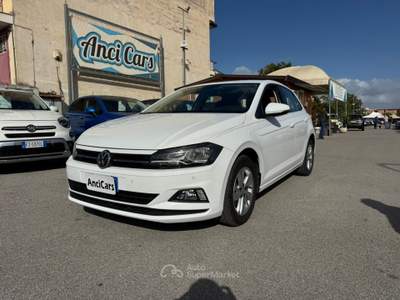 Volkswagen Polo Polo 1.0 TGI 5p. Comfortline BlueMotion Technology Bianco usata San Giuseppe Vesuviano