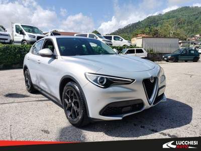 Alfa Romeo Stelvio 2.2 Turbo Diesel 190CV Business AT8 Q4 Grigio usata Bagni di Lucca