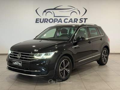 Volkswagen Tiguan 2.0 TDI SCR 150cv Elegance DSG Nero usata Caresanablot