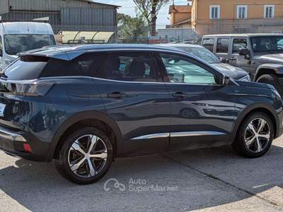 Peugeot 3008 BlueHDi GT 1.5cc 130cv NAVIGATORE CAMERA POST. Blu/Azzurro usata Roma