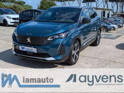 Peugeot 3008 BlueHDi GT 1.5cc 130cv NAVIGATORE CAMERA POST. Blu/Azzurro usata Roma