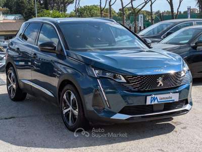 Peugeot 3008 BlueHDi GT 1.5cc 130cv NAVIGATORE CAMERA POST. Blu/Azzurro usata Roma
