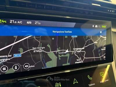 Peugeot 308 GT Hybrid 145 e-DCS6 SPOTICAR Grigio usata Bagnaria Arsa