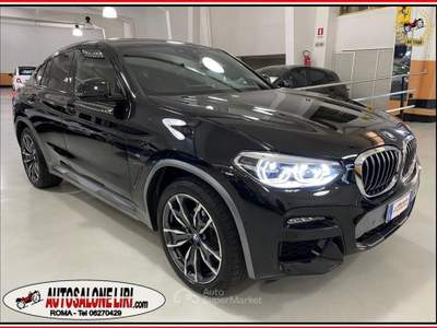BMW X4 xDrive20d Msport Nero usata Roma