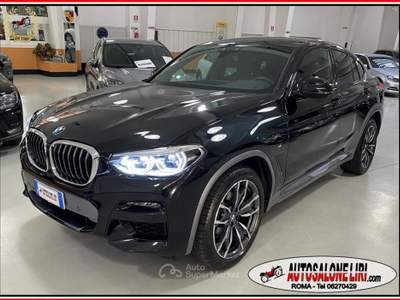 BMW X4 xDrive20d Msport Nero usata Roma