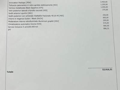 BMW Serie 1 120d 120d 48V MSport Design possibilità noleggio no scoring Nero usata Gela