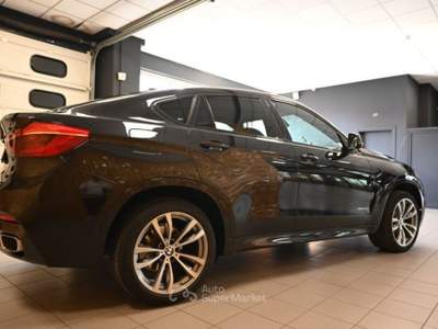 BMW X6 XDRIVE30d MSPORT EXCLUSIVE AUTO HARMAN 20"CAM360°! Nero usata Brescia