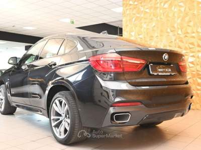 BMW X6 XDRIVE30d MSPORT EXCLUSIVE AUTO HARMAN 20"CAM360°! Nero usata Brescia