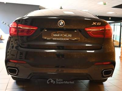 BMW X6 XDRIVE30d MSPORT EXCLUSIVE AUTO HARMAN 20"CAM360°! Nero usata Brescia