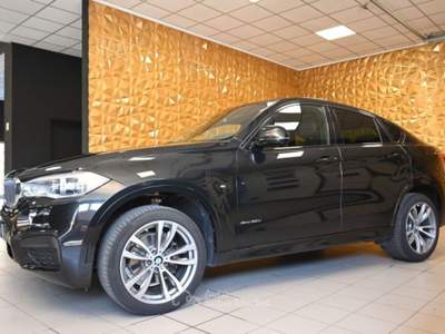 BMW X6 XDRIVE30d MSPORT EXCLUSIVE AUTO HARMAN 20"CAM360°! Nero usata Brescia