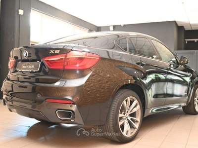 BMW X6 XDRIVE30d MSPORT EXCLUSIVE AUTO HARMAN 20"CAM360°! Nero usata Brescia