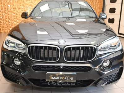 BMW X6 XDRIVE30d MSPORT EXCLUSIVE AUTO HARMAN 20"CAM360°! Nero usata Brescia