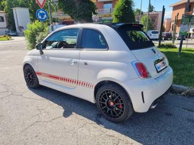 Abarth 500 C C 1.4 Turbo T-Jet Custom KM REALI Bianco usata Castiglione Torinese