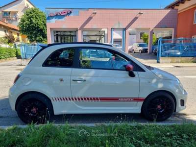 Abarth 500 C C 1.4 Turbo T-Jet Custom KM REALI Bianco usata Castiglione Torinese