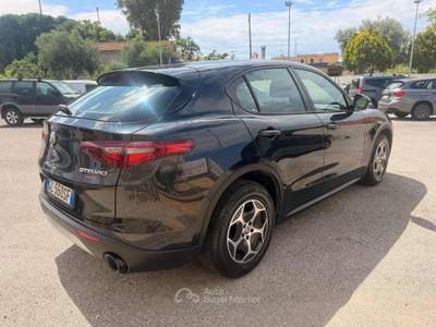 Alfa Romeo Stelvio 2.2 Turbodiesel 190 CV AT8 Q4 Nero usata Civitavecchia