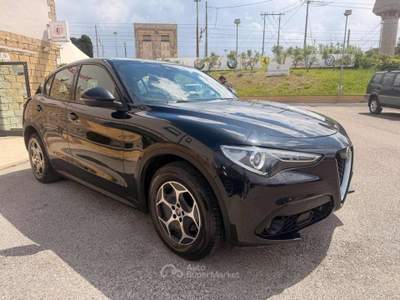Alfa Romeo Stelvio 2.2 Turbodiesel 190 CV AT8 Q4 Nero usata Civitavecchia