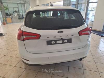 Ford Focus EcoBlue 95 CV SW Business Bianco usata Castel Gandolfo