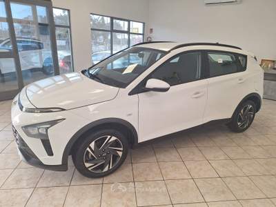 Hyundai Bayon Hybrid 48V iMT XLine Bianco usata Castel Gandolfo