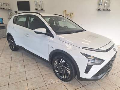 Hyundai Bayon Hybrid 48V iMT XLine Bianco usata Castel Gandolfo