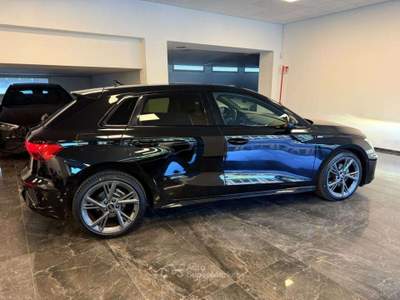 Audi A3 SPB 30 TDI S-tronic Doppio S-line Nero usata Villa Carcina
