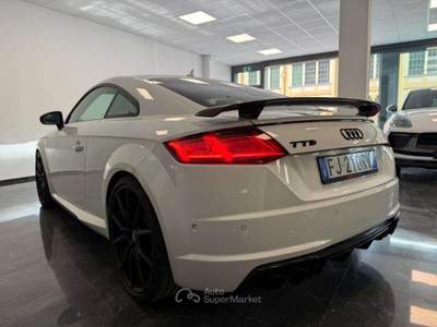 Audi TTS Coupé 2.0 TFSI 310 CV quattro S tronic BOLLO E SUPERBOLLO PAGATI FINO A 12/26 Bianco usata Villa Carcina