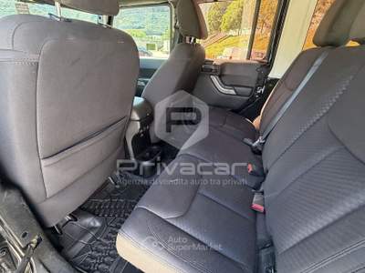 Jeep Wrangler JEEP Wrangler Unlimited 2.8 CRD DPF Sahara Nero usata Trento