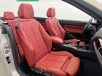BMW Serie 2 218i 218 218i Cabrio Sport Beige usata Ciserano