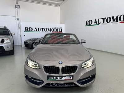 BMW Serie 2 218i 218 218i Cabrio Sport Beige usata Ciserano