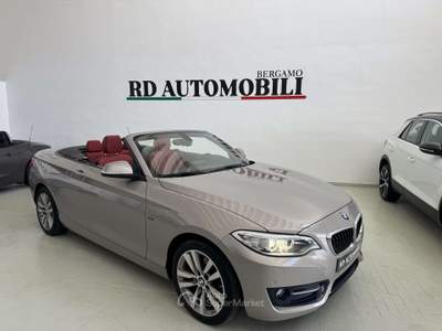 BMW Serie 2 218i 218 218i Cabrio Sport Beige usata Ciserano
