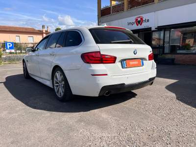 BMW Serie 5 520d BMW SERIE 5 MSPORT Bianco usata Ponsacco