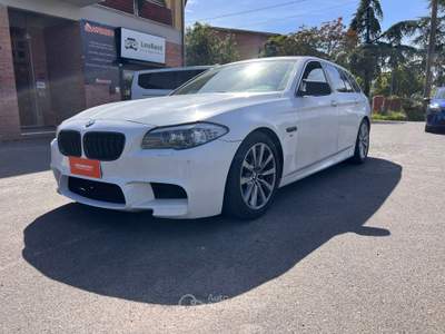 BMW Serie 5 520d BMW SERIE 5 MSPORT Bianco usata Ponsacco