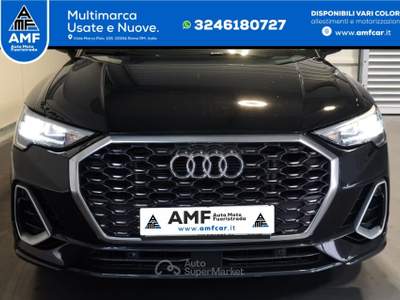 Audi Q3 SPORTBACK 35 TDI S-TRONIC S-LINE SPORT 19" Nero usata Roma