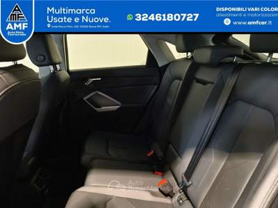 Audi Q3 SPORTBACK 35 TDI S-TRONIC S-LINE SPORT 19" Nero usata Roma