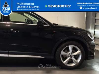 Audi Q3 SPORTBACK 35 TDI S-TRONIC S-LINE SPORT 19" Nero usata Roma