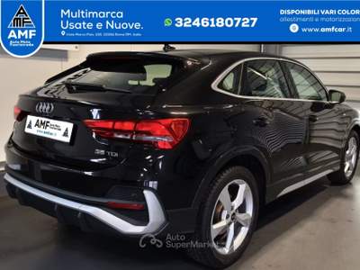 Audi Q3 SPORTBACK 35 TDI S-TRONIC S-LINE SPORT 19" Nero usata Roma