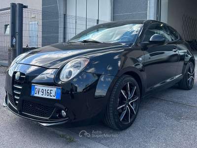 Alfa Romeo MiTo NEOPATENTATI 1.4 Junior Distinctive sport pack 78cv Nero usata Orzinuovi