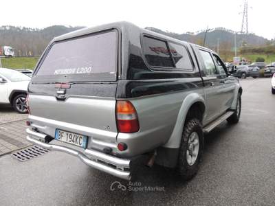 Mitsubishi L200 L200 Cab d.cab 2.5 tdi GLS Air 4wd CONTOVENDITA Nero usata Brugnato